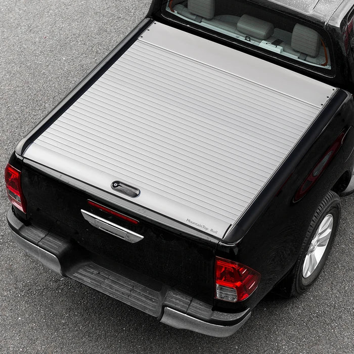 Mountain Top Tonneau Cover Roller Shutter (Silver) Toyota Hilux Mk8-9 (2016 Onwards) Extra Cab image 0