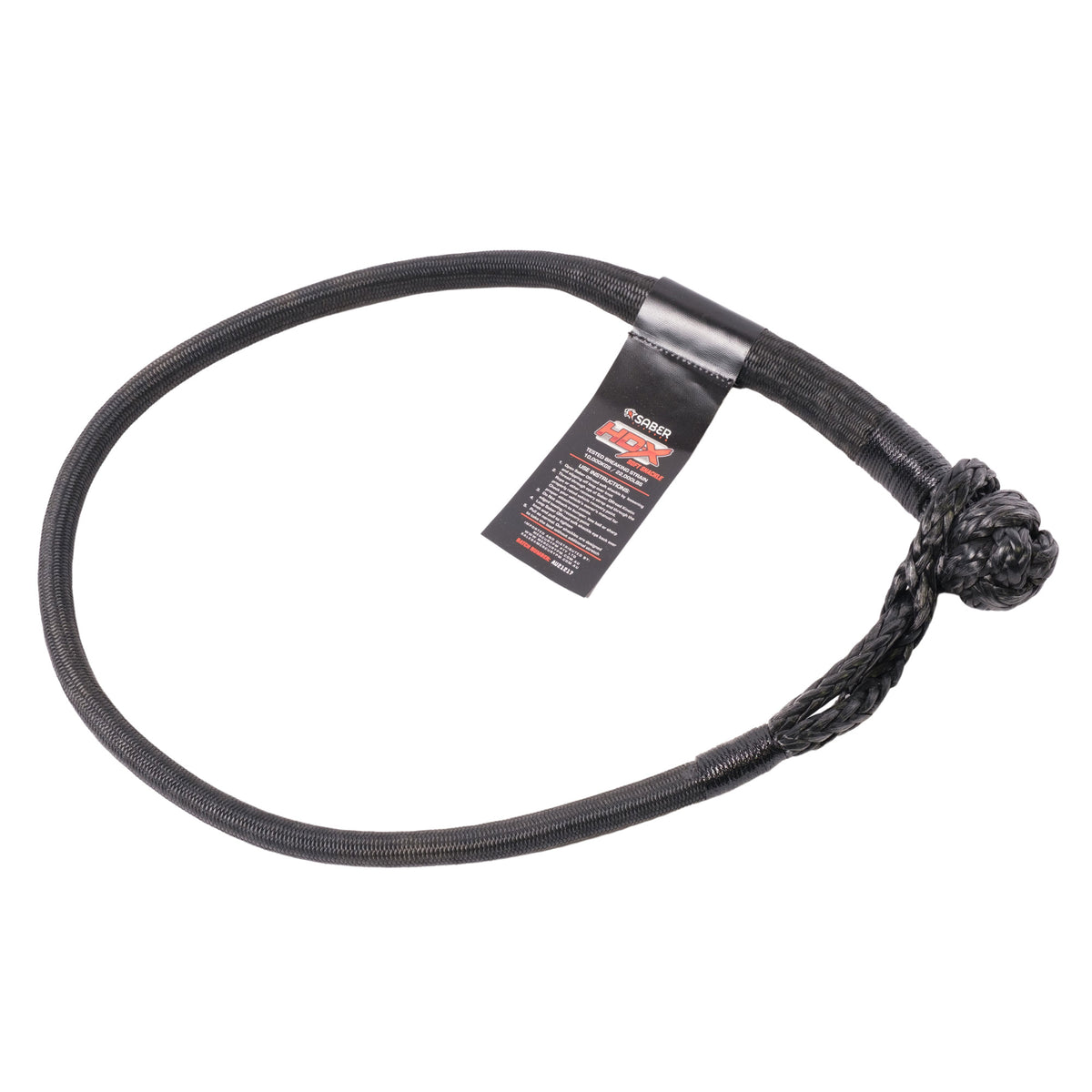 Saber 24,500KG HDX Technora Bound Soft Shackle image 0