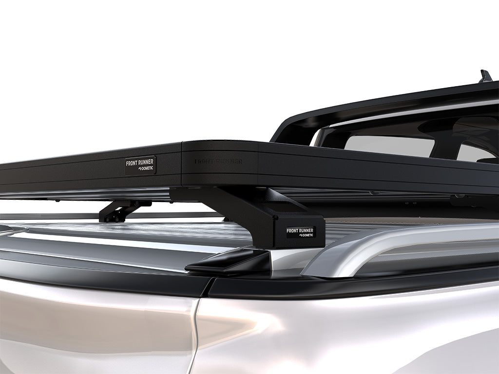 Ford Ranger T6.2 Wildtrak Double Cab w/OEM Roll Top (2022-Current) Slimline II Load Bed Rack Kit image 1