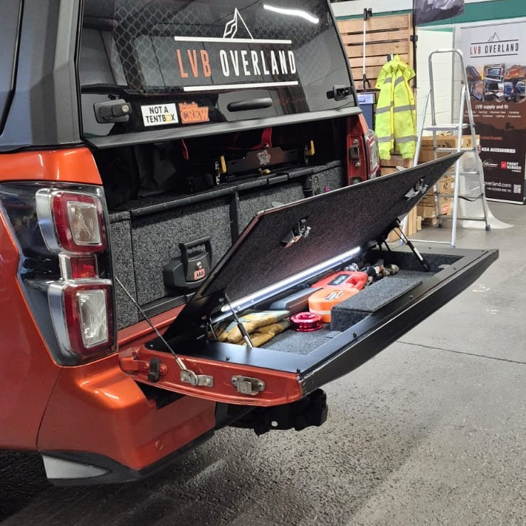 Huracan Rear Tailgate Storage for Isuzu D-Max image 0