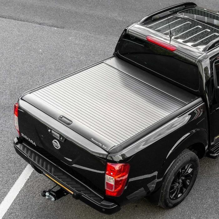 Mountain Top Tonneau Cover Roller Shutter (Black) Mitsubishi Nissan Navara NP300 (2016 Onwards) Extra Cab image 0