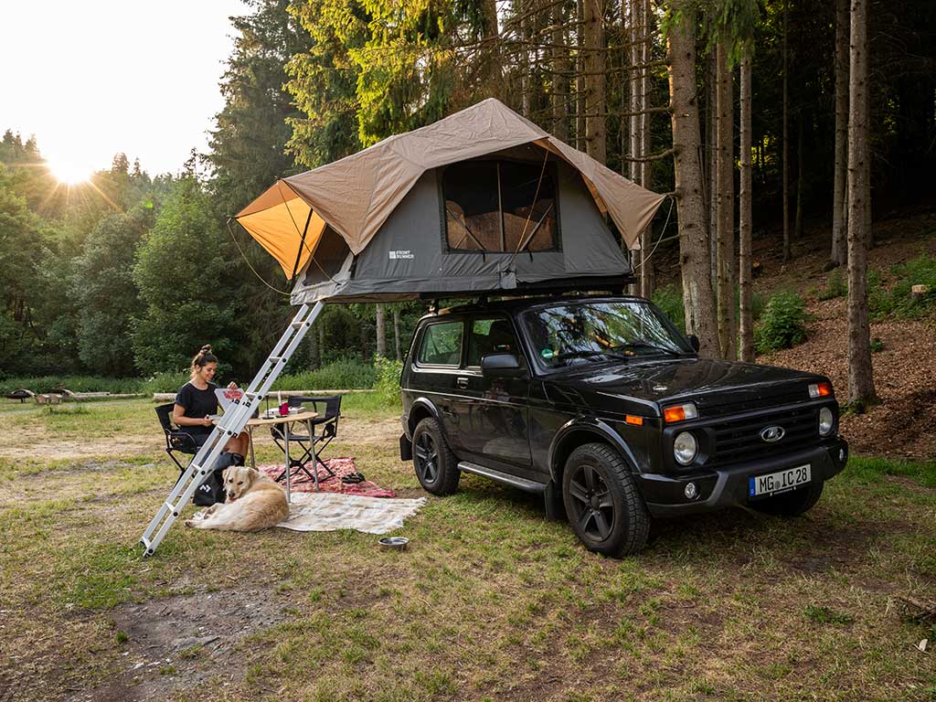 Lada Niva 4x4 Slimline II Roof Rack Kit image 4
