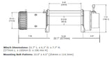 Warn 9.5XP-S 12V Winch image 1
