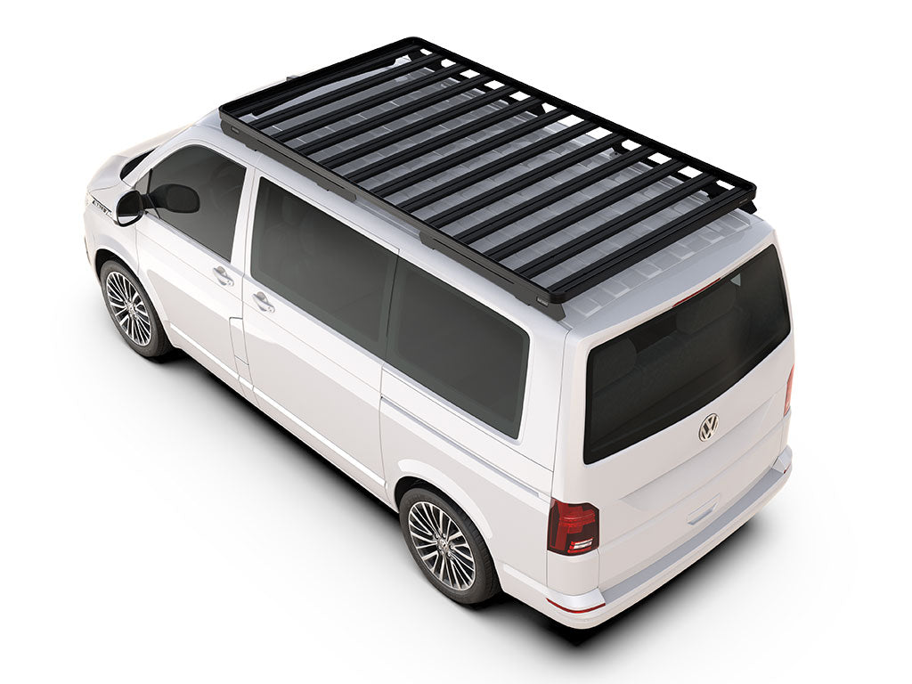 Volkswagen T6/T6.1 Caravelle Transporter SWB (2015-Current) Slimline II Roof Rack Kit image 1