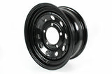 GRW006 - 7x16 ET08 black modular steel wheel for DEF/D1/RRC image 0