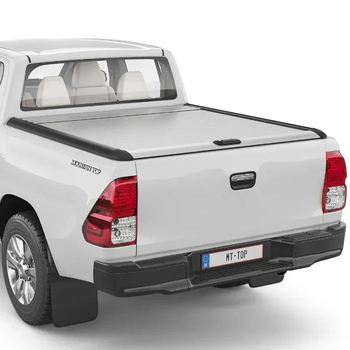 Mountain Top Tonneau Cover Roller Shutter (Silver) Toyota Hilux Mk8-9 (2016 Onwards) Double Cab image 0