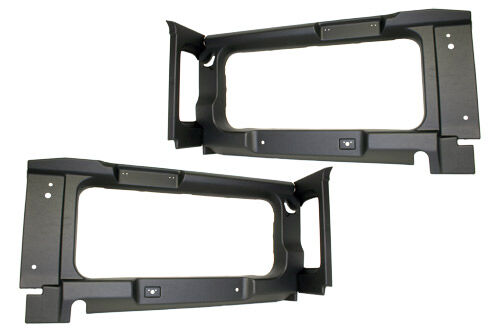 TF2730 - Black interior rear side panels with window cut outs Defender 90 image 0