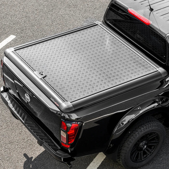 Truckman Aluminium Lift-Up Tonneau Cover (Black) Nissan Navara D40 Mk1-2 (2005 - 2015) Extra Cab image 0