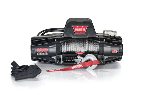 Warn VR EVO 8-S Winch with Synthetic Rope - 12V image 0