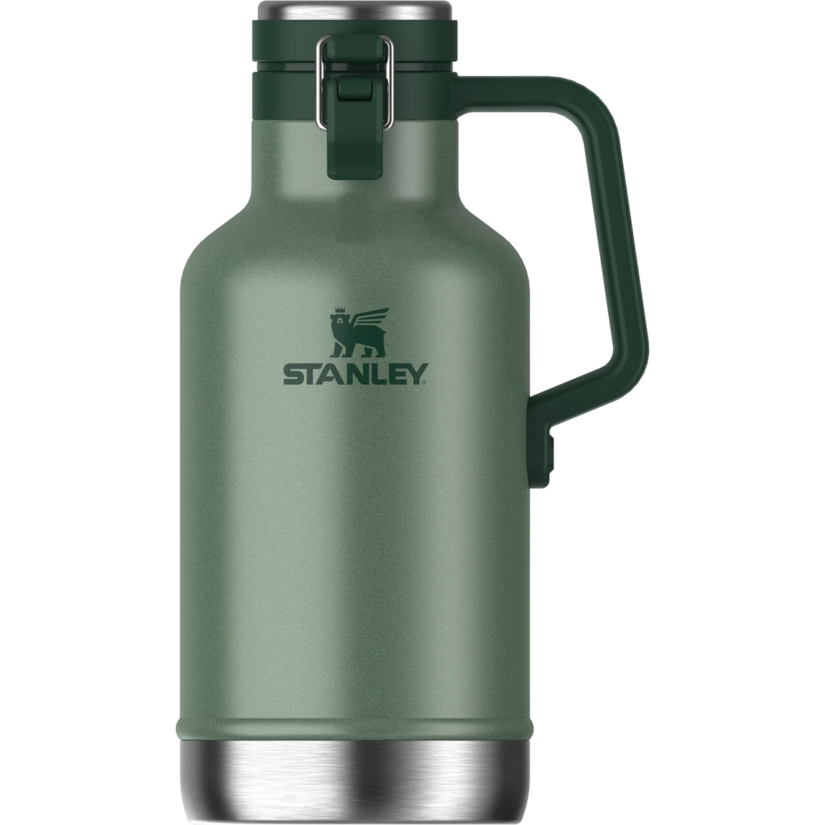 Stanley Classic Easy-Pour Growler | 1.9L - Hammertone Green image 0