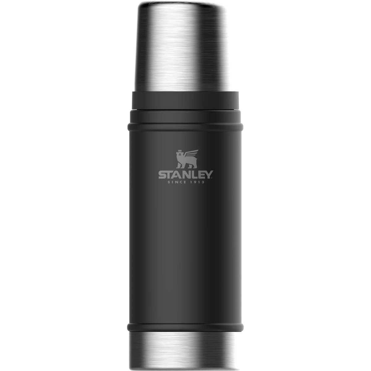Stanley Classic Legendary Bottle | 0.47L - Matte Black Pebble image 0