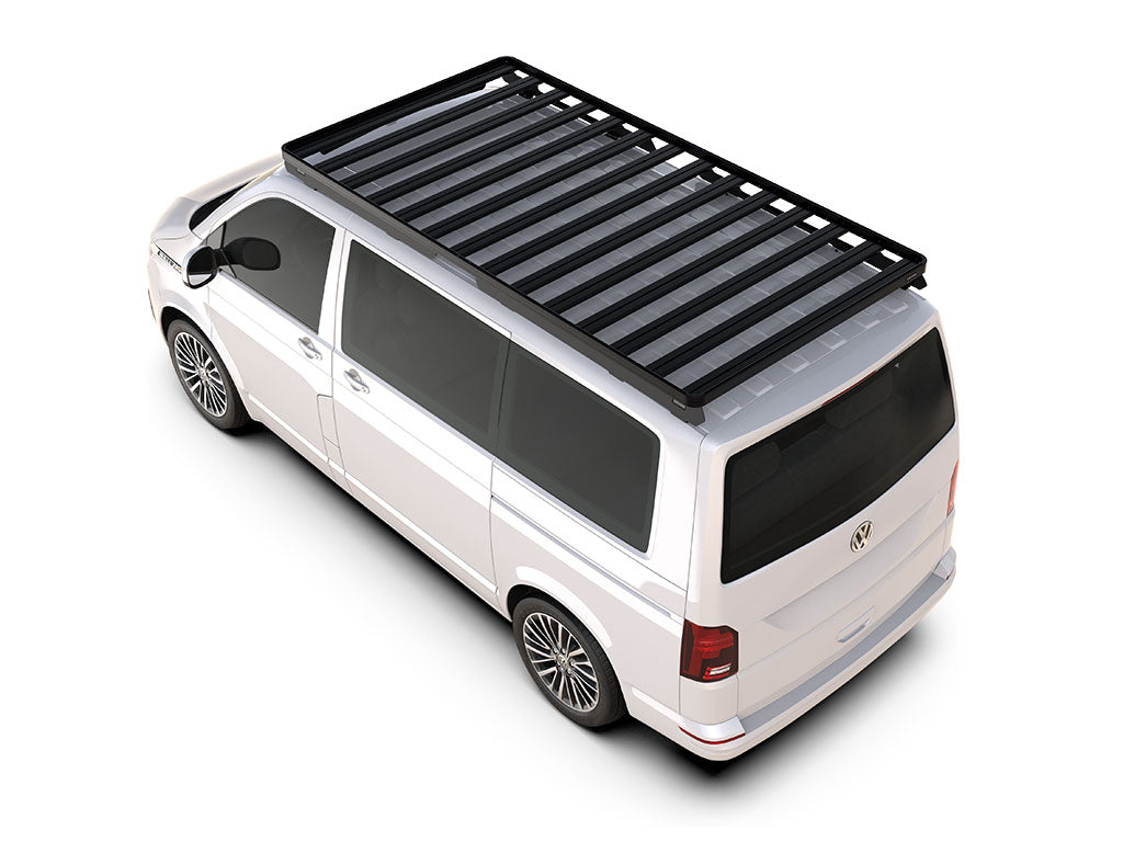 Volkswagen T6/T6.1 Caravelle Transporter LWB (2015-Current) Slimline II Roof Rack Kit image 1
