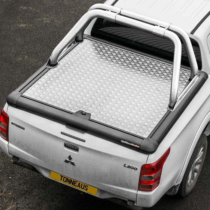 Truckman Aluminium Lift-Up Tonneau Cover & Roll Bar Mitsubishi L200 Mk8-9 (2015 Onwards) Extra Cab image 0