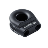 6061 Aluminium Spliced Winch Thimble UPDATED DESIGN - Cerakote Black image 1