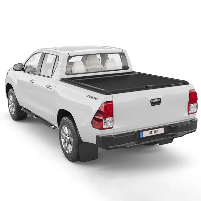 Mountain Top Tonneau Cover Roller Shutter (Black) Toyota Hilux Mk8-9 (2016 Onwards) Extra Cab image 0