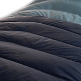Kelty Supernova 20°F (-7°C) 550-Fill Down Sleeping Bag - Long, Right-Hand Zip - Pageant Blue/Windward Blue/Olive Oil