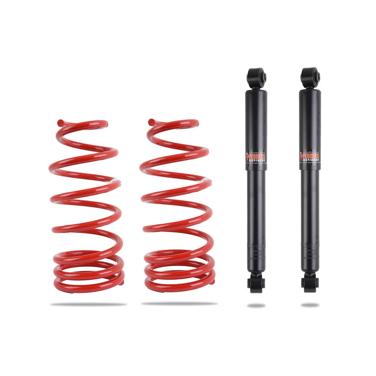 Pedders Rear Suspension Conversion Kit. Heavy duty / raised. Kia Sorento 2002-2007 (June) image 0