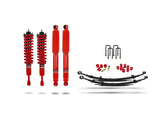 Pedders Heavy Duty Load Carrying and Towing Suspension Kit. With Assembled struts. Toyota Hilux Mk6 and 7 image 0