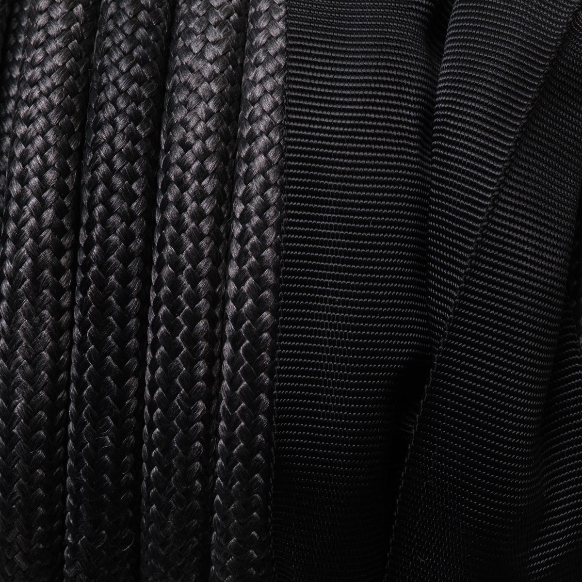 SaberPro® Double Braided 30M Winch Rope (black) image 2