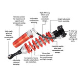 Pedders Trak Ryder Extreme XA Coilover Kit image 2