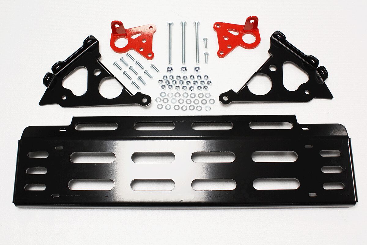 TF0017 - Skeleton black alloy steering guard for Defenders image 0