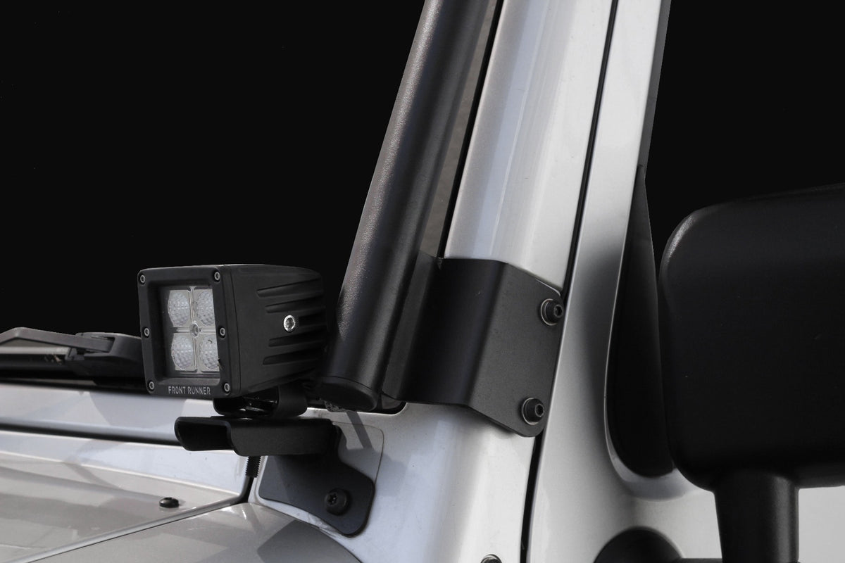 Jeep Wrangler JK 2 Door (2007-2018) Extreme Slimline II Roof Rack Kit image 3