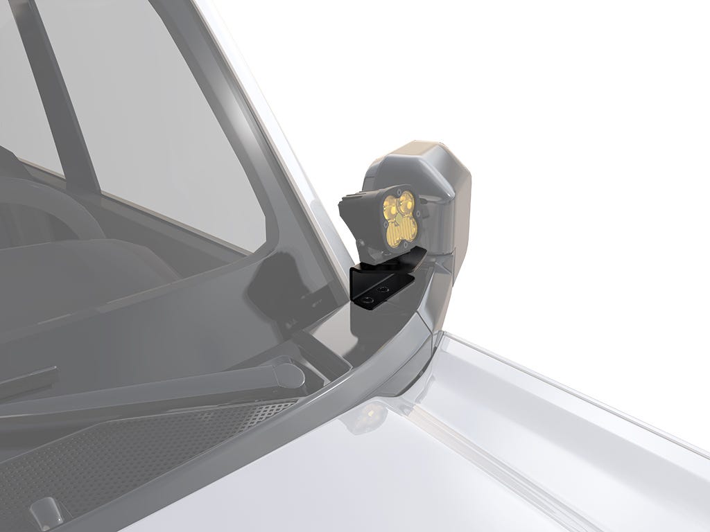 Ford Bronco (2021-Current) Ditch Mount A-Pillar Light Brackets image 0