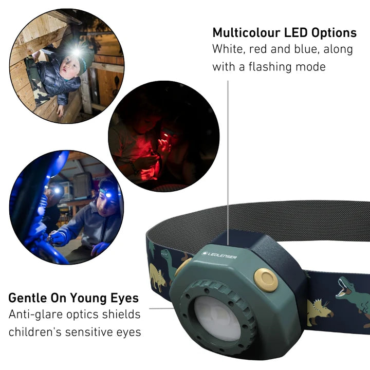 LEDLENSER KidLED4R Rechargeable Head Torch image 3