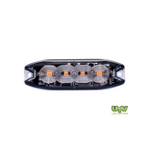 UTV 4 LED Slimline Surface Mount Strobe (Amber) UTV607 image 0