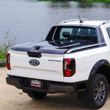 Max Hard Tonneau Cover Ford Ranger Mk8 Wildtrak Grey (2023 Onwards) Double Cab image 0