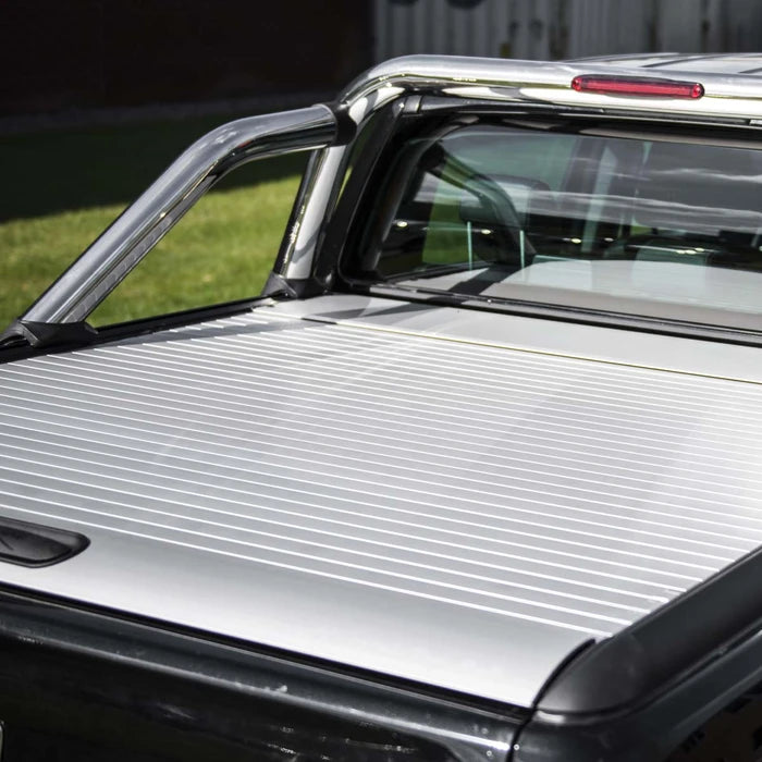Mountain Top Tonneau Cover Roller Shutter (Silver) Ford Ranger Mk5-7 (2012-2022) Double Cab image 1