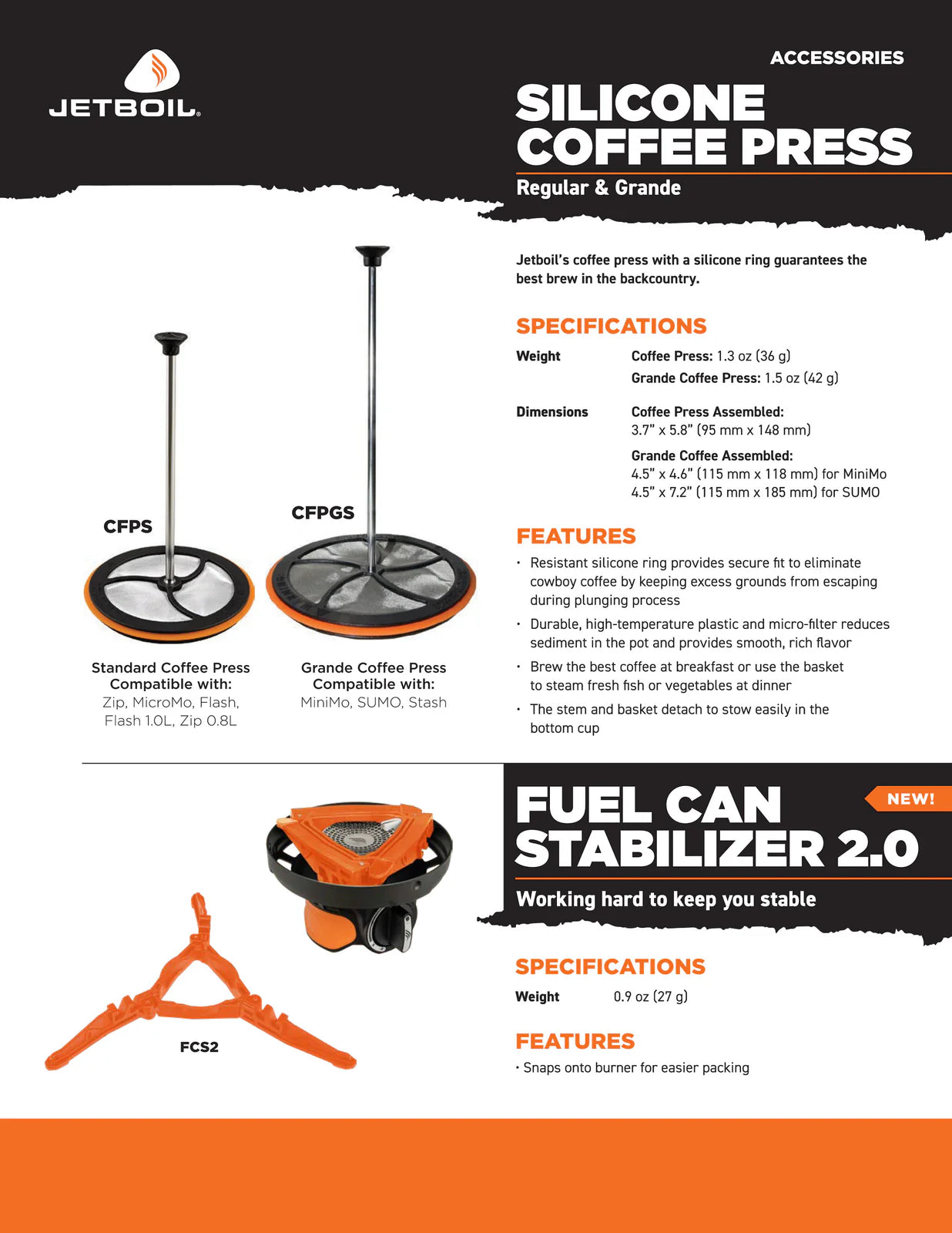 Jetboil Fuel Can Stabiliser 2.0 image 1