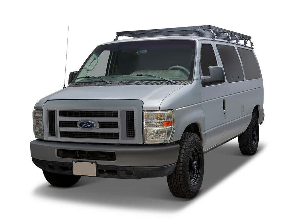 Ford E150/E250/E350 Regular Cab (1992-2014) Slimline II Roof Rack Kit image 0