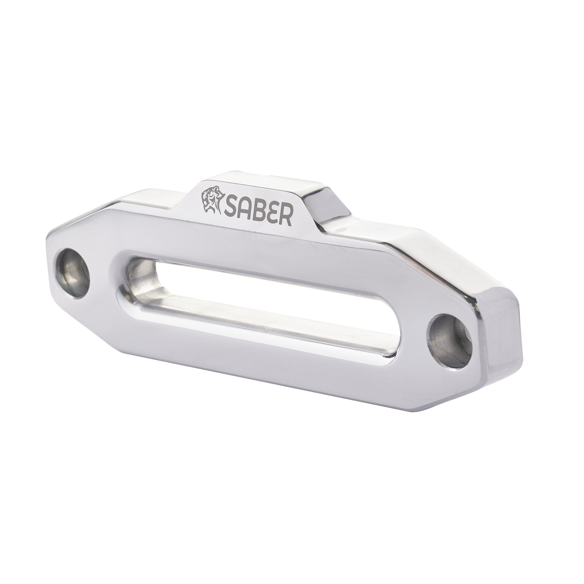 Saber Offroad Aluminium Standard Hawse Fairlead - Polished Alloy image 0