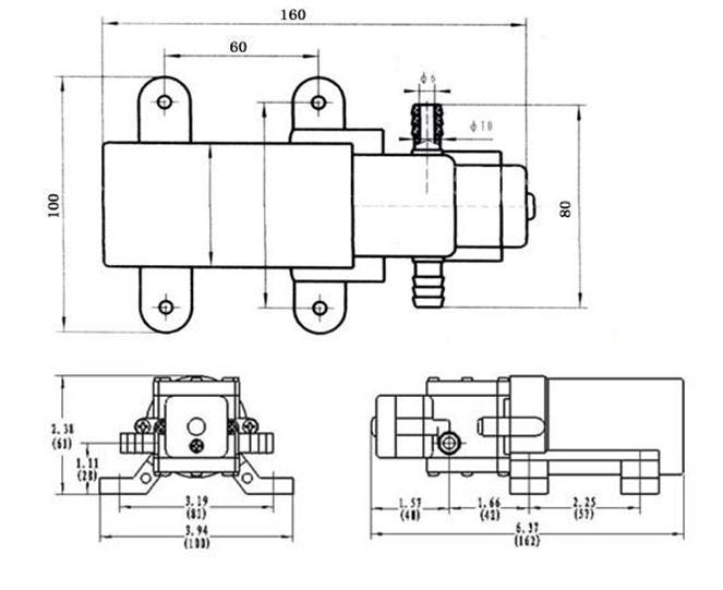 Surgeflow Compact Water System Pump / 3.8l Per Min image 1