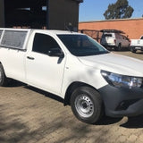 Entry Level Isuzu KB Single Cab Hardtop Canopy - GZ Aluminium Canopies