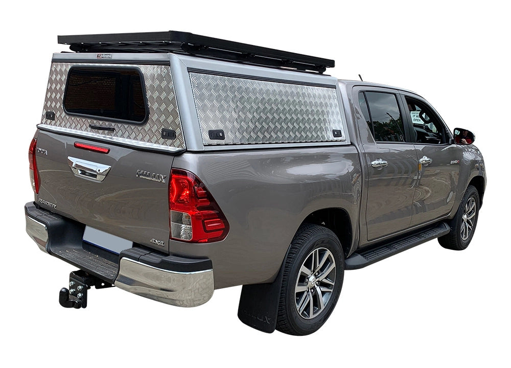 Entry Level New Hilux Invincible Double Cab Hardtop Canopy - GZ Aluminium Canopies