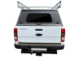 Entry Level Single Cab Hardtop Canopy With Contractors Roof Rack - GZ Aluminium Canopies
