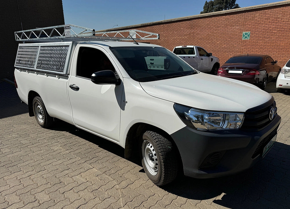 Entry Level Toyota Hilux 2010-2025 Single Cab Hardtop Canopy - GZ Aluminium Canopies