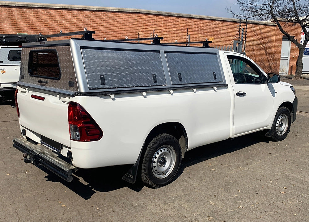 Entry Level Toyota Hilux 2010-2025 Single Cab Hardtop Canopy - GZ Aluminium Canopies
