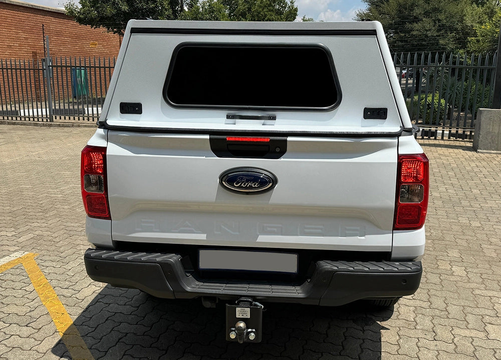 Mid Range 2023 Ford Ranger, Gen 7, Single Cab Hardtop Canopy - GZ Aluminium Canopies