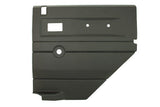 TF2480 - Black push button manual window RH rear door card DEF up to 2007 image 0
