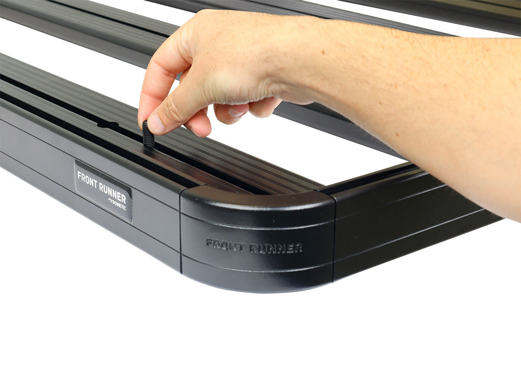 Volkswagen T6/T6.1 Caravelle Transporter LWB (2015-Current) Slimline II Roof Rack Kit image 4