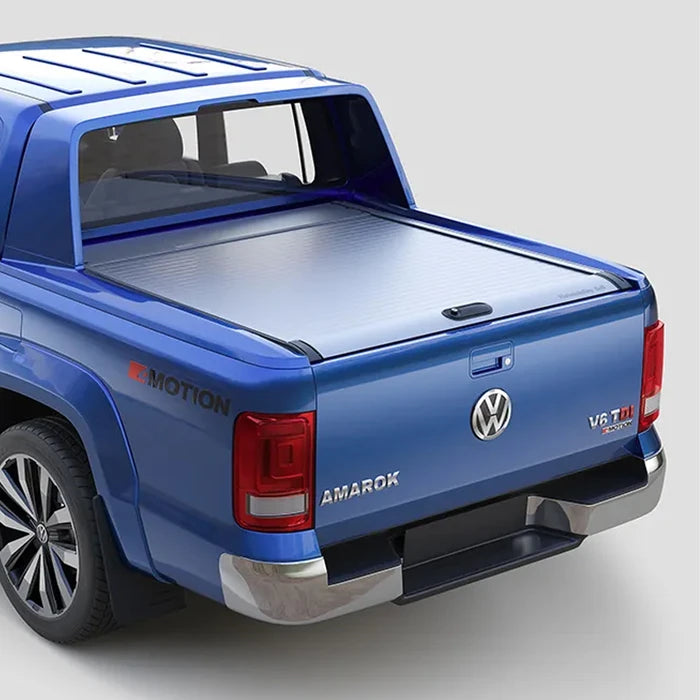 Mountain Top Tonneau Cover Roller Shutter (Silver) Volkswagen Amarok Mk2 Aventura Model (2015 - 2021) Double Cab image 0