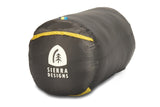 Sierra Designs Cloud 20°F (-7°C) 800-Fill DriDown Sleeping Bag - Regular - Red/Yellow/Peat
