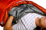Sierra Designs Get Down 35°F (-3°C) 550-Fill DriDown Sleeping Bag - Long - Red