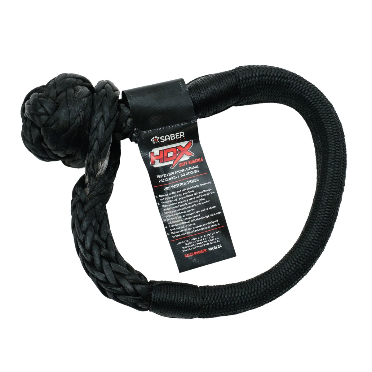 24,000KG HDX TechnoraBound Soft Shackle image 0