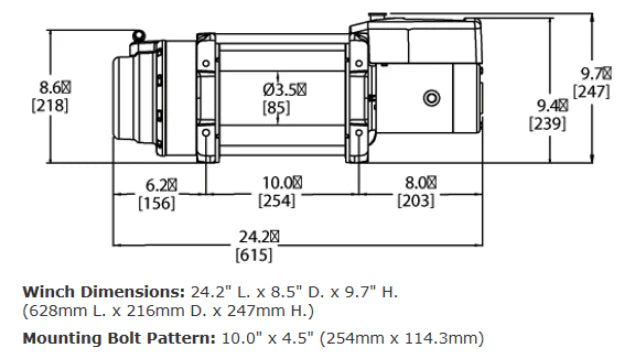 Warn 16.5ti 12V Winch image 1