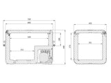 Front Runner Dometic CFX3 55L Cooler / Freezer image 5