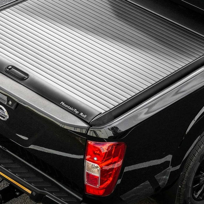 Mountain Top Tonneau Cover Roller Shutter (Black) Mitsubishi Nissan Navara NP300 (2016 Onwards) Extra Cab image 1